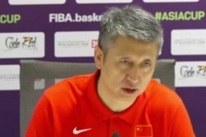 郭士强曾说要把中国男篮从低谷中带出来，展现中国男篮的青春风暴